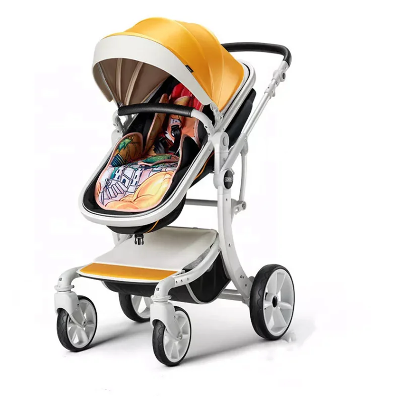 2023 new Luxury baby trolley strollers walkers & carriers  Folding Stroller baby 3 in 1 carrinho