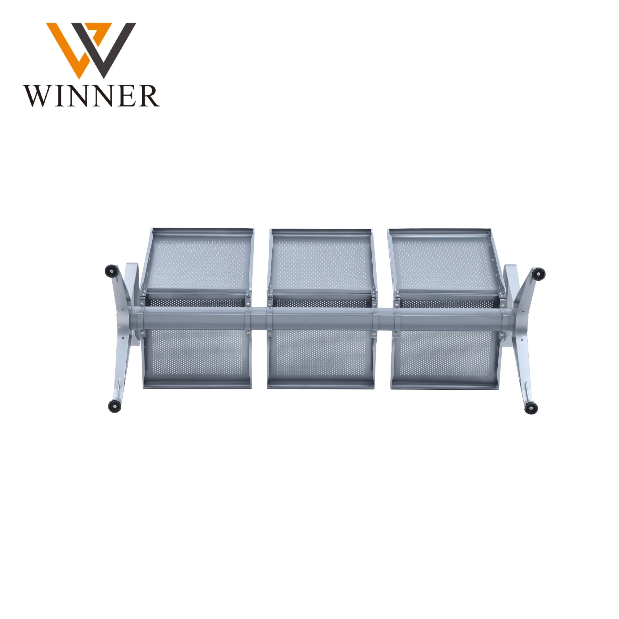 Durable Stainless Steel Airport Waiting Chairs High-Grade Clinic Bench Seating Waiting Chair for Hospitals