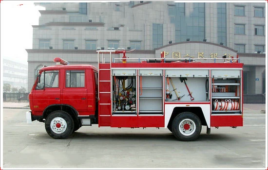 Brand new 4x2 6000 liter tanker water and foam fire fighting truck for sale