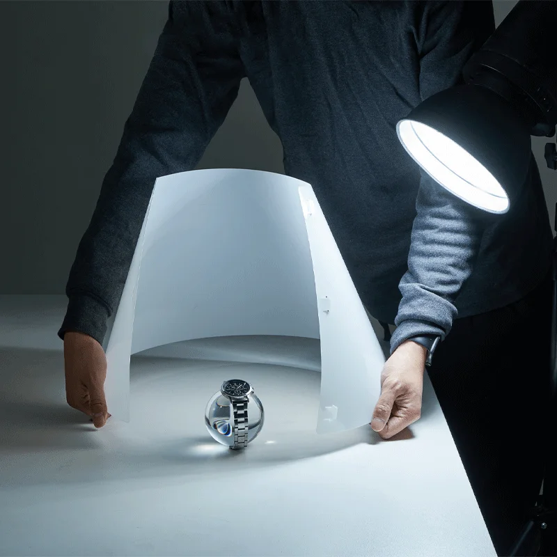 Photography cone soft light plate Jewelry jewelry professional studio props desktop photography soft light cover