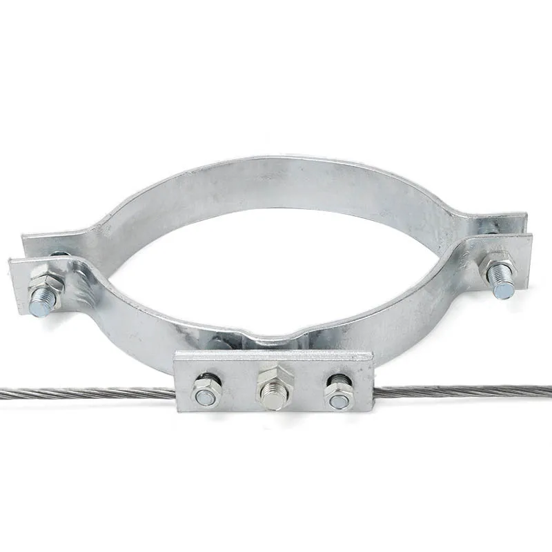Hot dip galvanized Embrace hoop Electric Power Fittings Cable