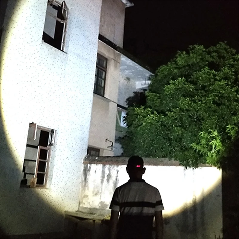 High Power XHP70 led headlamp zoomable head lamp flashlight waterproof camping hiking rechargeable headlamp