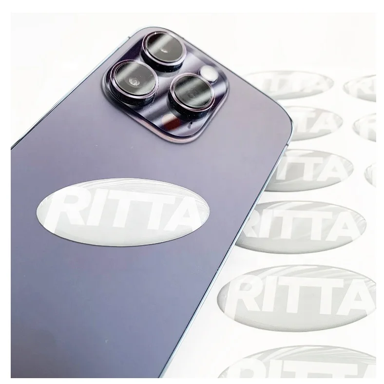 Custom Resin Funny 3D Dome Glue Drop Label Clear Epoxy Dome Phone Stickers