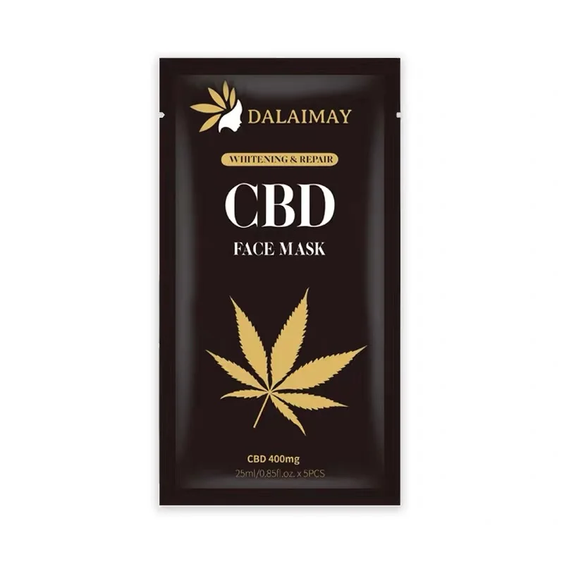  Маска для лица CBD конопляная фабрика лучшая отбеливающая маска увлажняющая натуральная Органическая конопляное масло