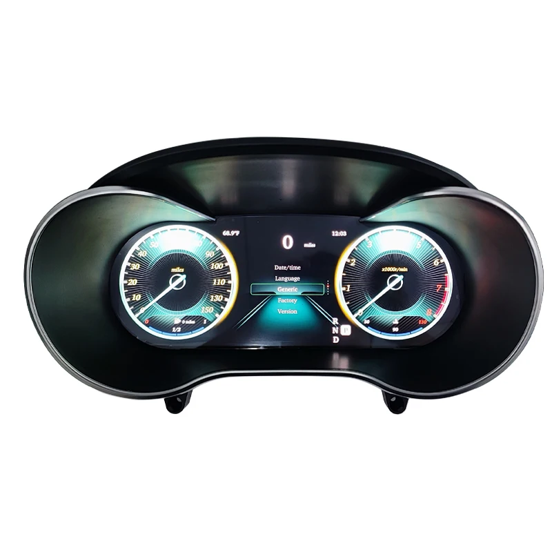 12.3' Digital  Custer Lcd Meter for Benz Benz  C/GLC  W205  NTG5.0/5.1  2015--2018