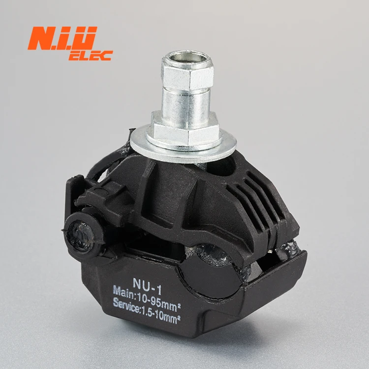 NU-4 series electrical connector/cable connector/insulator piercing connector