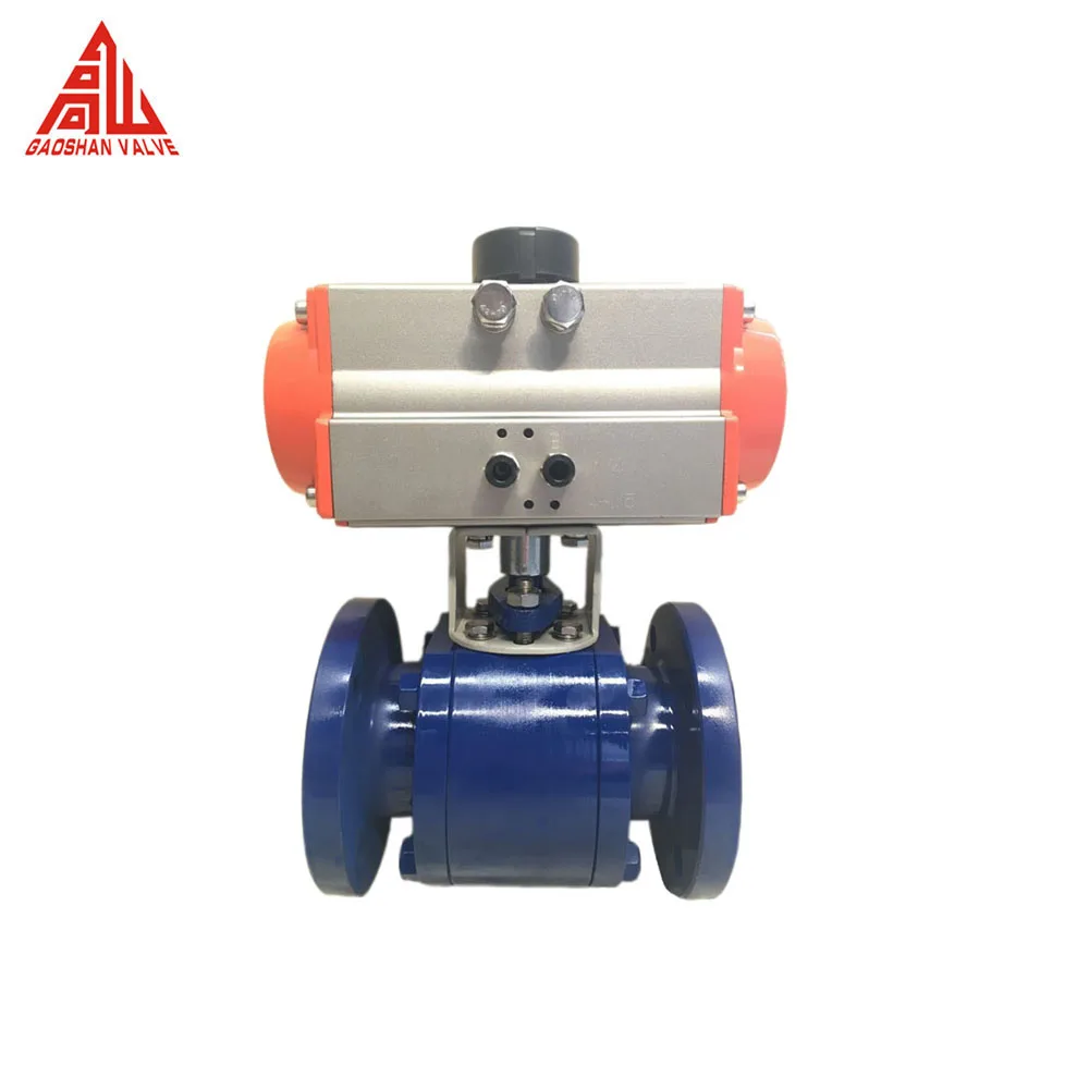 BZ643TC Feed Valve WCB Carbon Steel Ceramic Pneumatic Feed Valve