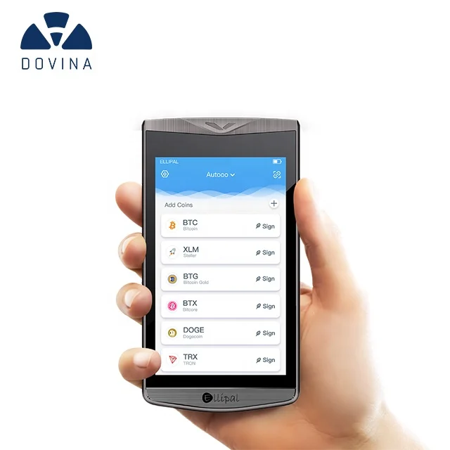 ELLIPAL аппаратные средства кошелек криптовалюта аппаратные средства бумажник Bitcoin эфириума аппаратные средства Сейф