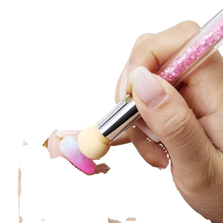Personalized Multifunctional Gold Plastic Synthetic Pen Art Gel Drawing Tool Professional Silver Nail Polish Brush