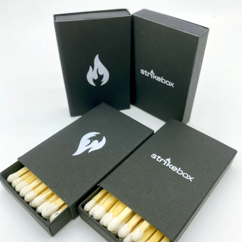 Production Safety Matches Factory Line Custom Matches Lighters Smoking Accessories Long Matches Sticks with Box