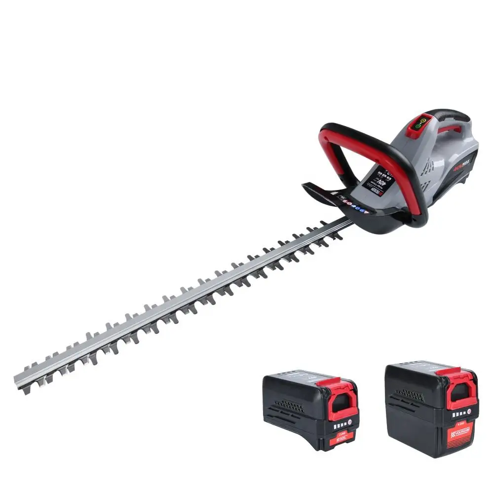Vertak 40V Cordless Battery Shrub Ccutter Machine Electric Garden Hedge Trimmer For Trees Cutting