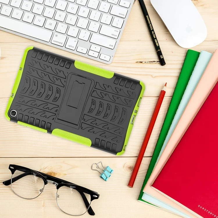 For Tab A8.0 T290 case T295 Tablet armor case TPU+PC Shockproof Stand Cover for Samsung galaxy Tab A 10.1/10.5 inch T580 case