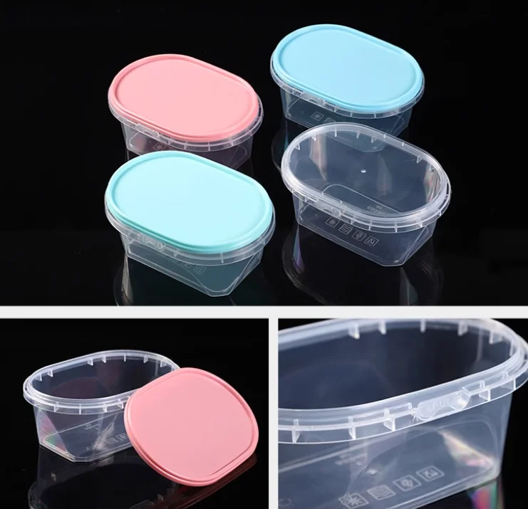280ml 1000ml Yogurt Container 550ml Plastic Box Fruit and Vegetable Storage for 770ml Crisper sealed