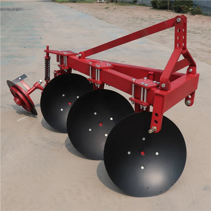 Garden agricultural machinery plow machine 3-point disc plow installation agricultural tractor plow agricultural tractor