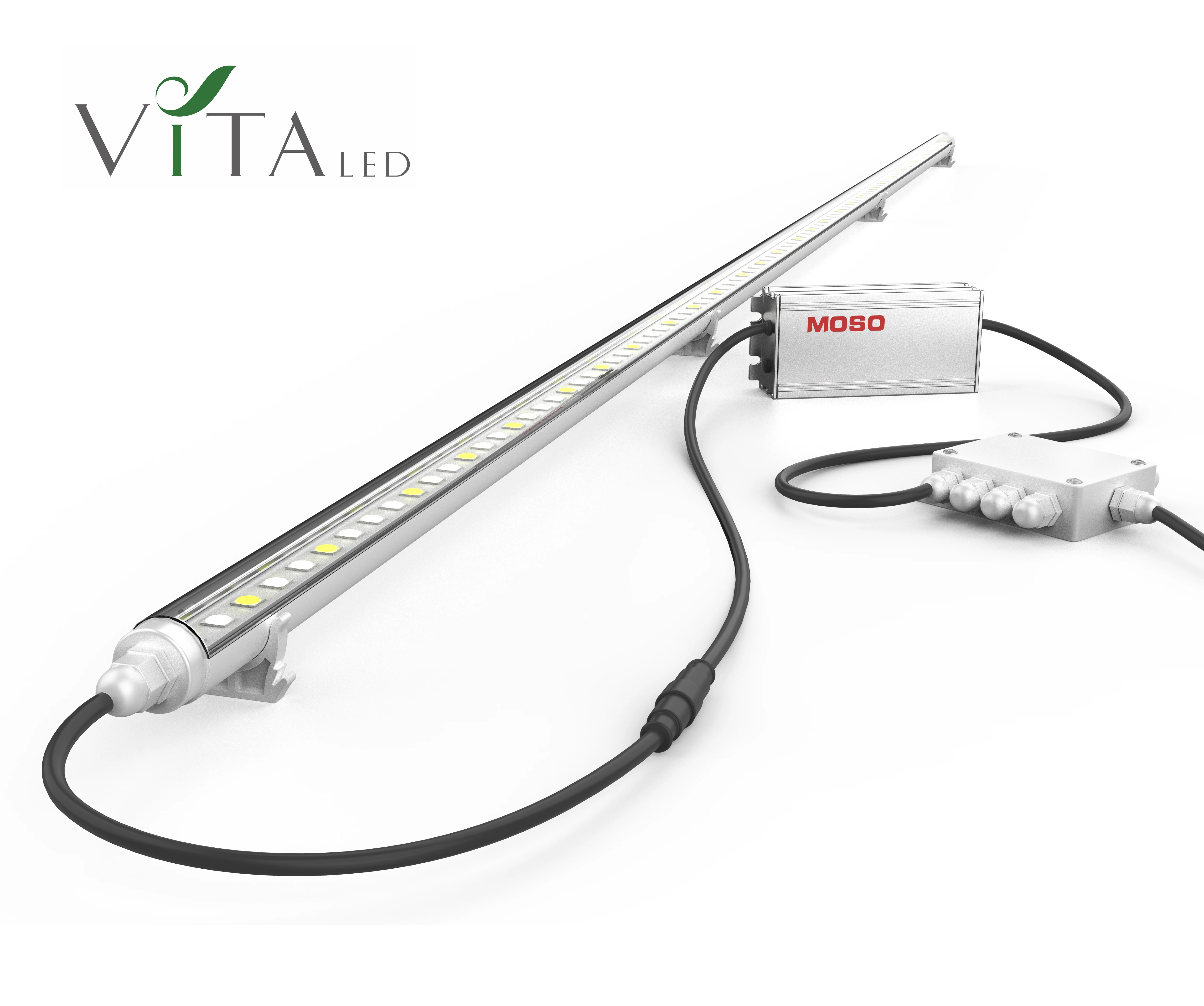 
Waterproof Commercial Hydroponic Plant Grow Light Tube Bar Full Spectrum Grow Lamp Horticulture Plant Factory Led Growth Lights 