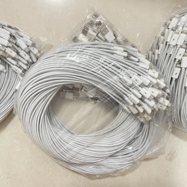 Wholesale Price Micro Type C Fast  Charging USB Data Cable For iPhone Samsung Itel Infinix Tecno Mobile Phone