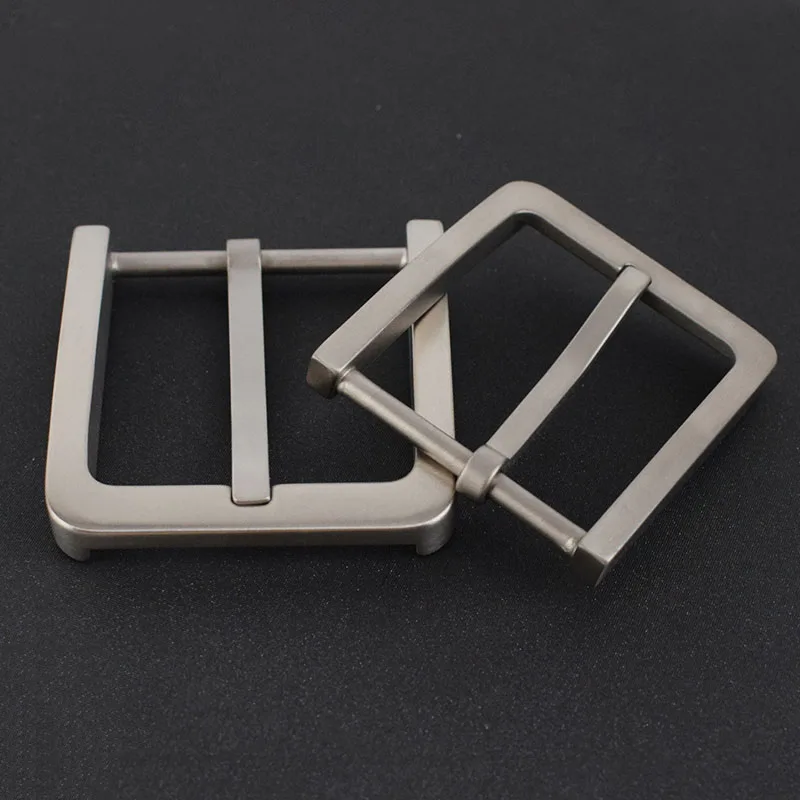  MeeTee AP367 пряжки ремня из чистого титана безвредные для кожи мужчин джинсы одежда аксессуары кожаное ремесло