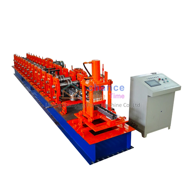 LM factory sales automatic shelf racking roll forming machine