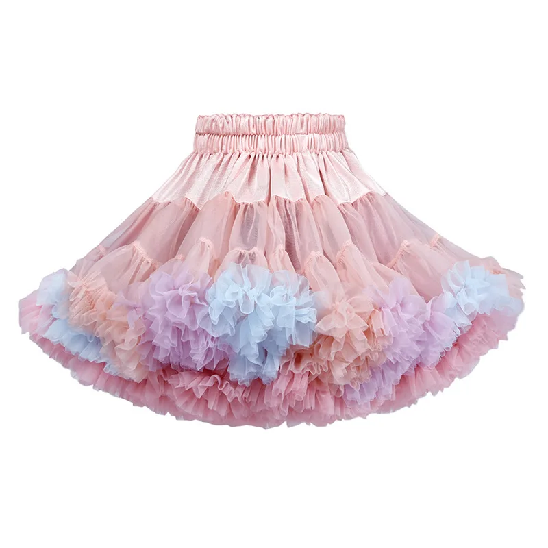 2022 New Cheap Ballet Design Tutu,Wholesale Quality Fashion Tutu,Kids Arrival Sweet Color Mini Christmas Tutu Skirt For Girls