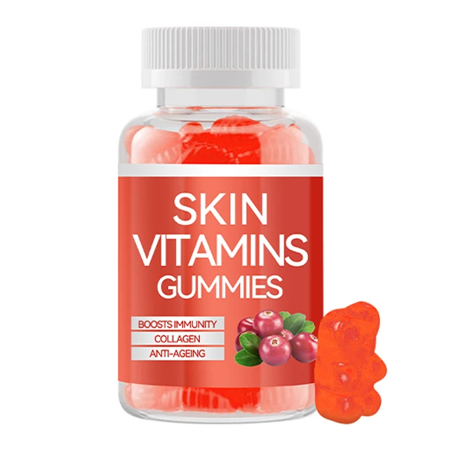 2022 Hot Whitening Odm Flavour Skin Supplement Gummies Drink Apple Cider Vinegar Fudge Gummy