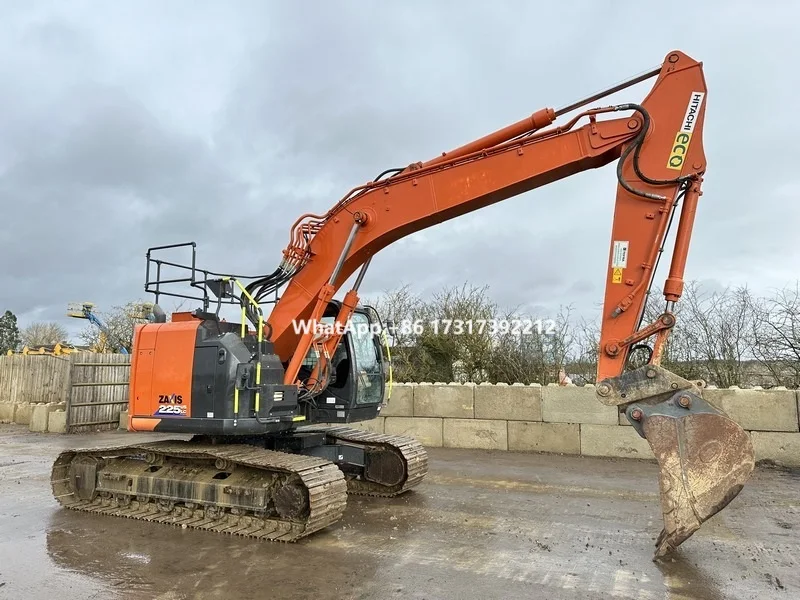 High quality original Hitachi Zx225USLC-6 used excavator Crawler excavator used Hitachi excavator