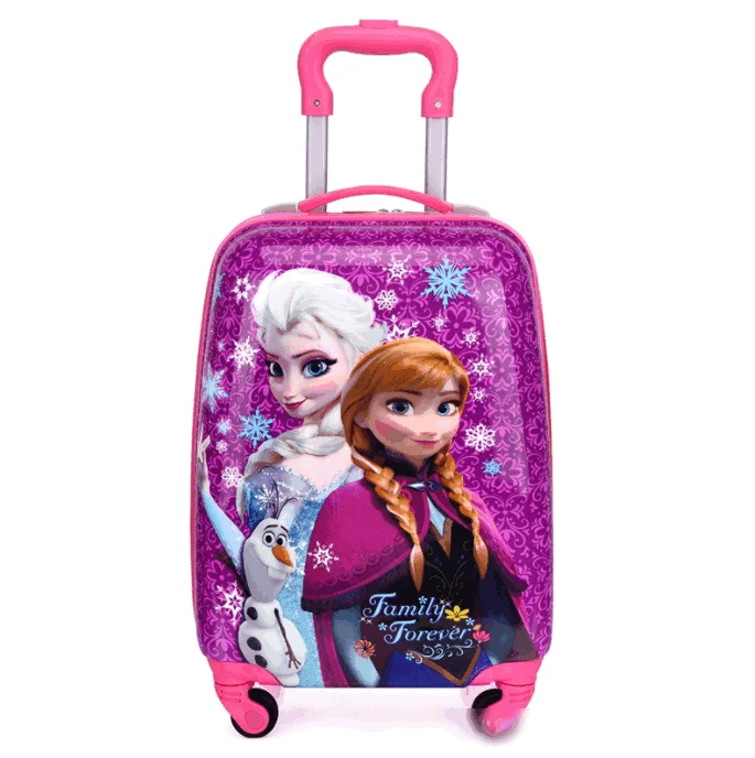 Kids cartoon Suitcase Children Trolley  wheeled suitcase for kids Rolling luggage suitcase Child Travel Luggage  case