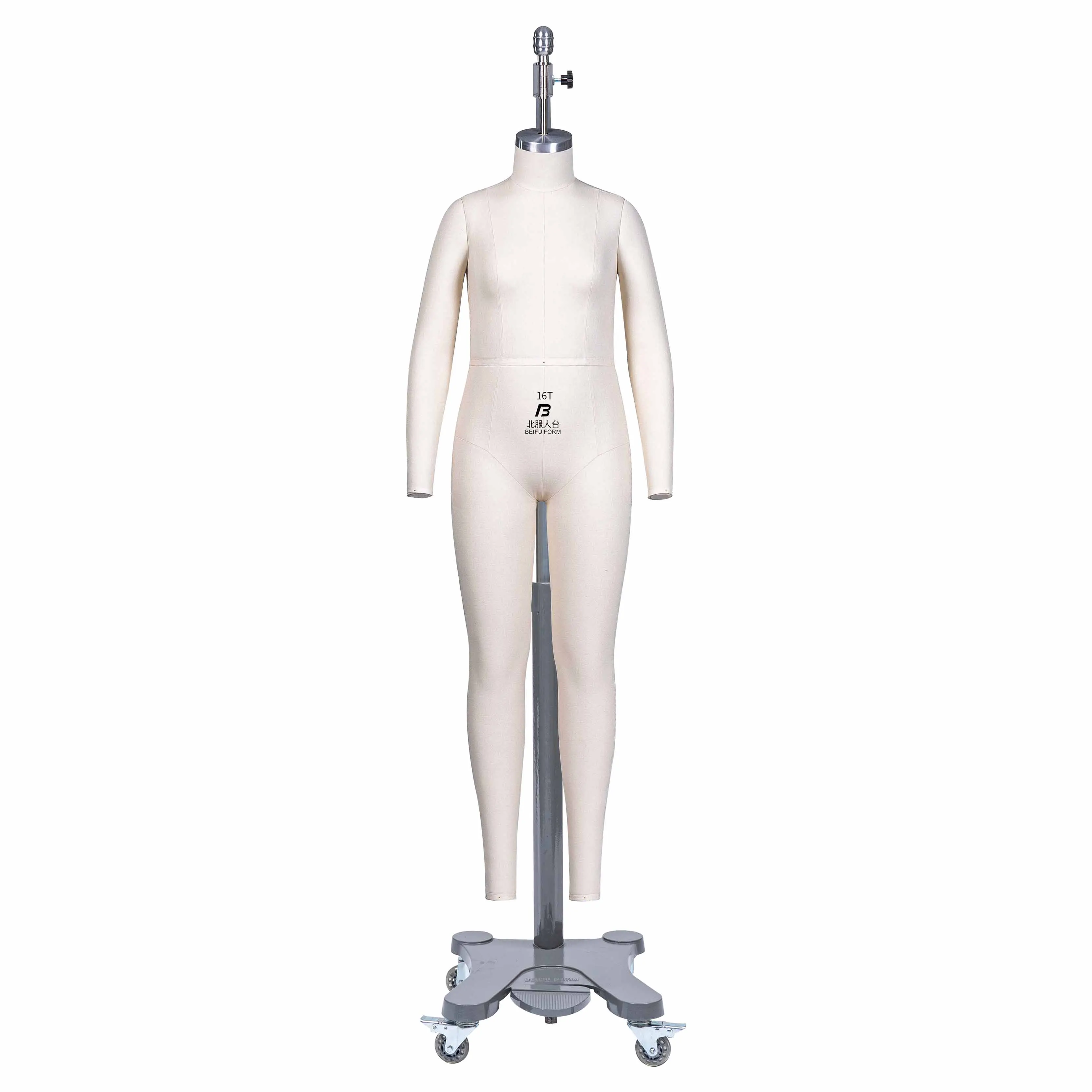 Beifuform USA girls mannequin size 16T dress form full body for sewing manikin designer female dummy designed for teenagers