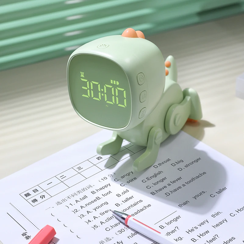 Portable Creative Multi-Functional Dinosaur USB Electronic Clock Smart Table Clock Bedroom Living Room Dormitory Special Wake