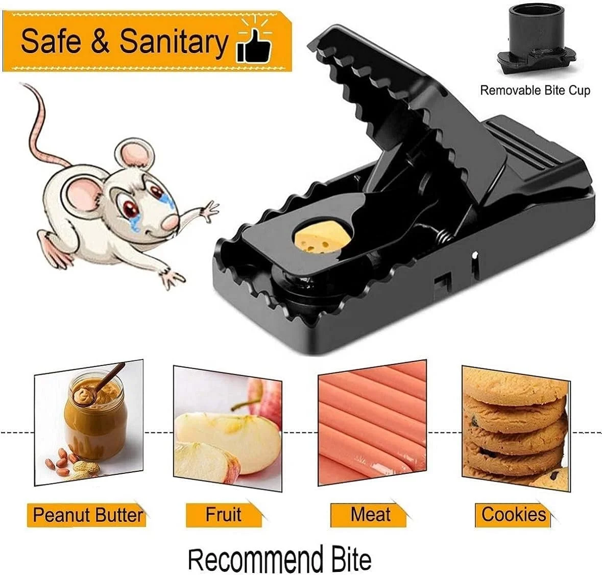 popular products eco-friendly different sizes plastic mouse catcher