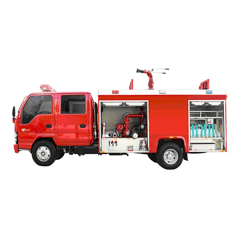 Isuzu Fvr Water Tender Rescue Japan Fire Truck 4x4