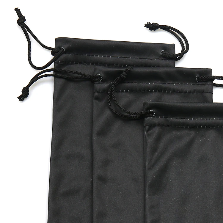 Custom Microfiber Eye Glasses Spring Pouch Logo Microfiber Sunglasses Pouch