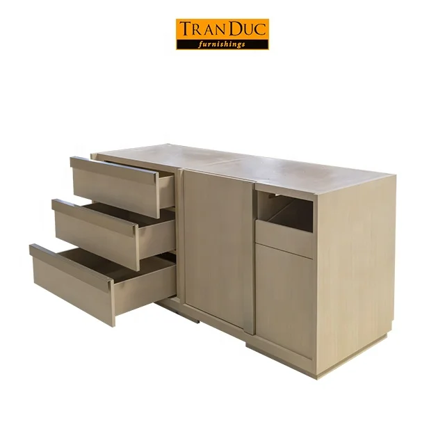 Hotel dresser in luxury hotel bedroom set - hotel furniture manufacturer in Vietnam