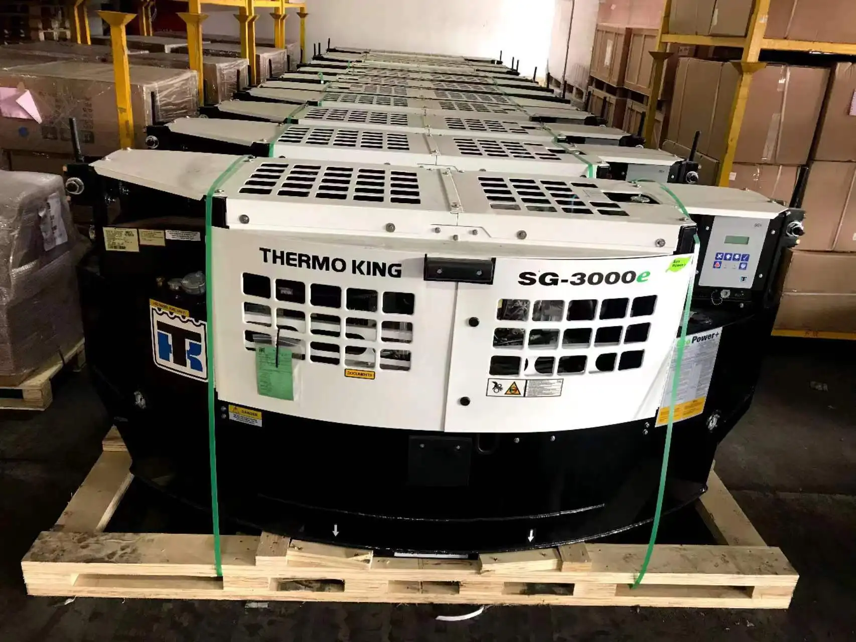 High Efficiency Thermo King Refrigerated Container Use Diesel Power Generator clip on genset for for reefer container generator