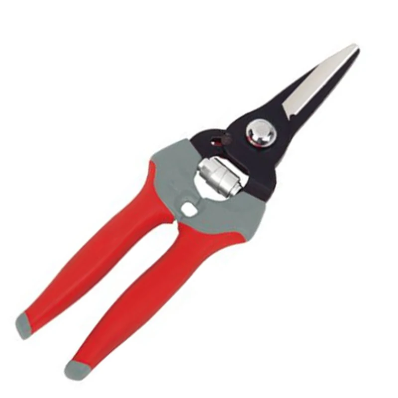 Gardening hand pruners Pruning snips short blade and long straight alloy blade Flower scissors for bonsai pruning
