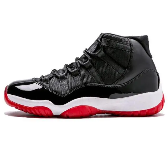 With BOX 11 Men Basketball Shoes New Bred  23 XII 11s Legend Blue Concord 45 UNC Trainers Sneakers