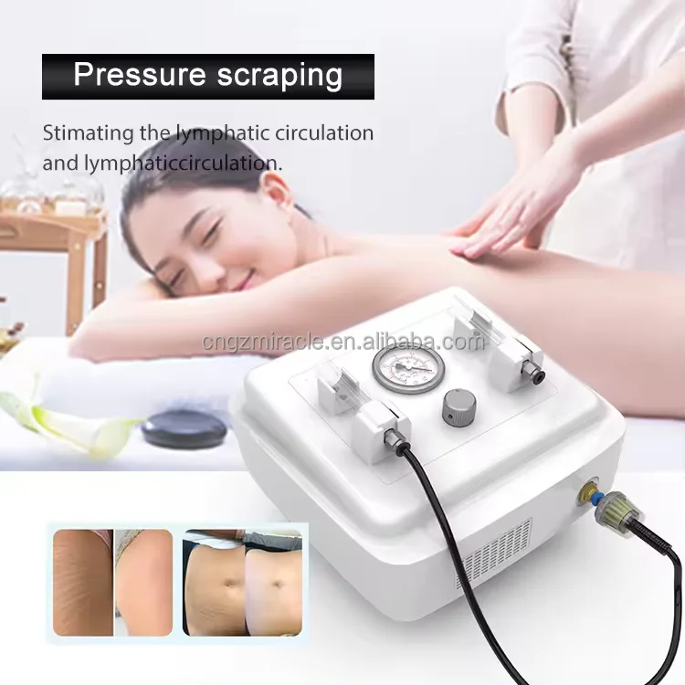 Portable Lymphatic Detoxification Therapy Stretch Mark Removal Vacuum Anti Cellulite Massager Roller Device