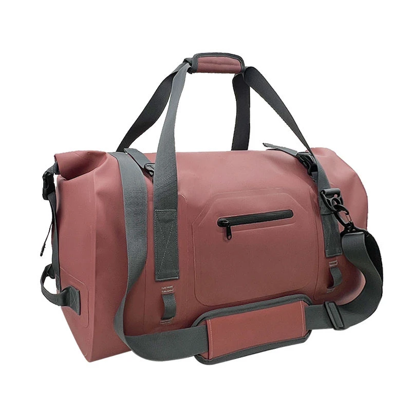 NEW NATURE YKK Anti Air Zipper Duffle Waterproof PVC Duffle Dry Bag Large Capacity Eco Friendly Weekend Travel Duffle Bag
