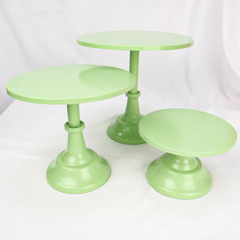 Оптовая продажа, новинка, подставки для тортов, 3 шт., наборы, украшение для торта на каждый день рождения, тематическая подставка для торта красного, синего, черного цветов для свадебного торта