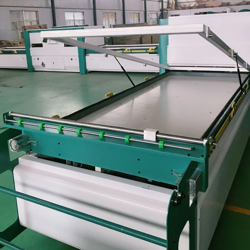 Automatic Double Table PVC Foil Vacuum Membrane Press Machine For Woodworking Furniture