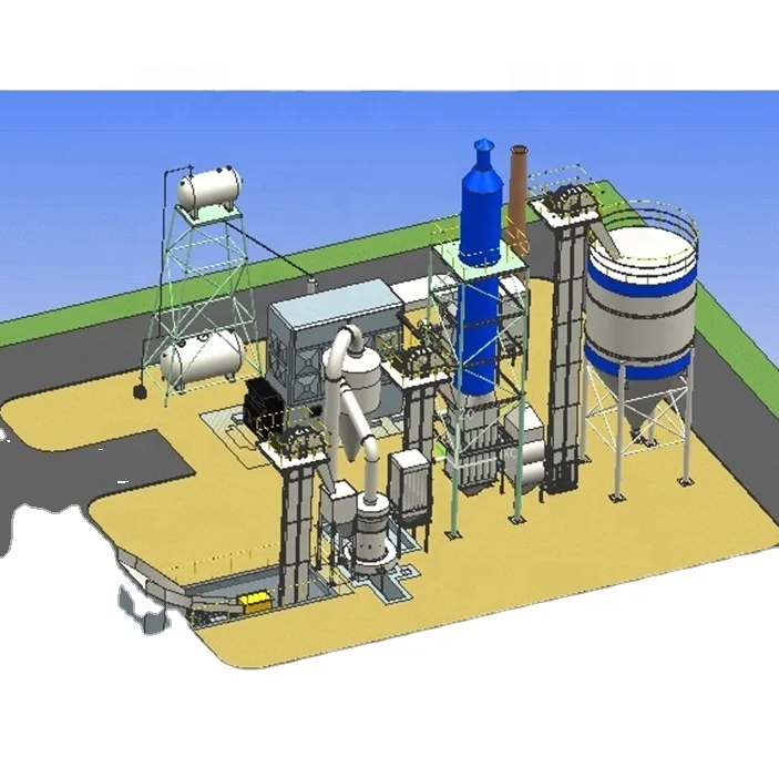 Gypsum powder machine