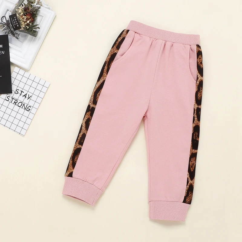 
Manufacturer Fashion Cute Cotton Fabric 2pcs Pink Kids Clothing Sets Baby Girl Clothes 