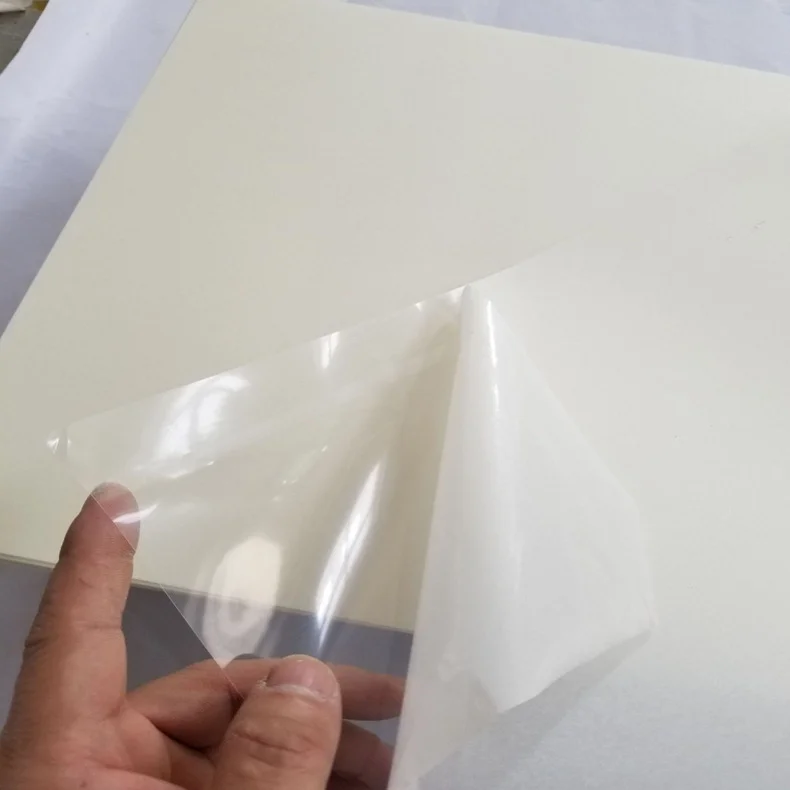 Высококачественная печатная японская наклейка A4 Washi бумажная с прозрачной подложкой для струйной печати