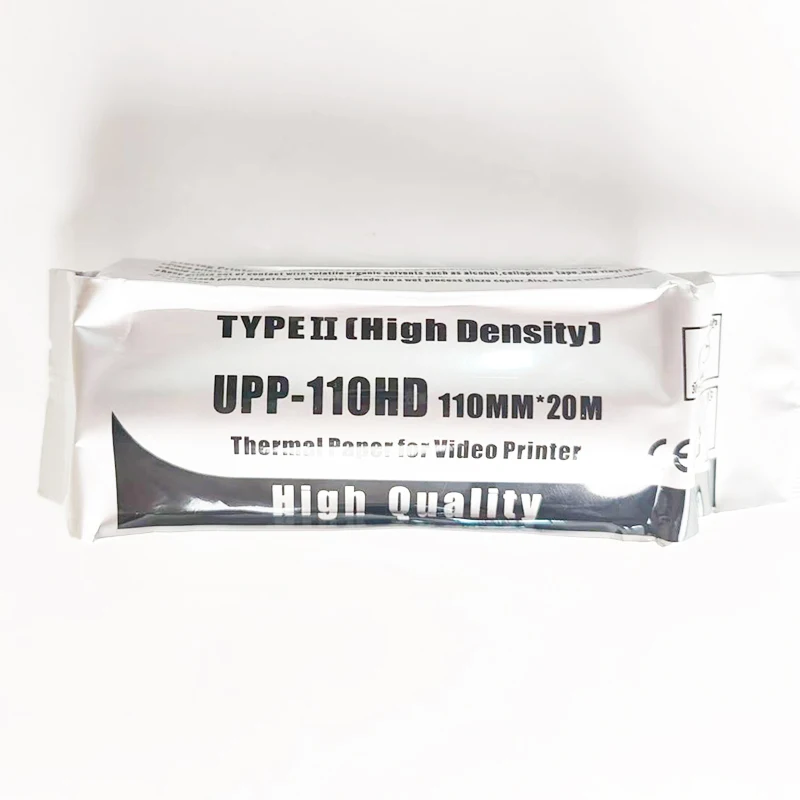 High glossy video printing paper for video printers high quality ultrasonic thermal paper 110mm*20m