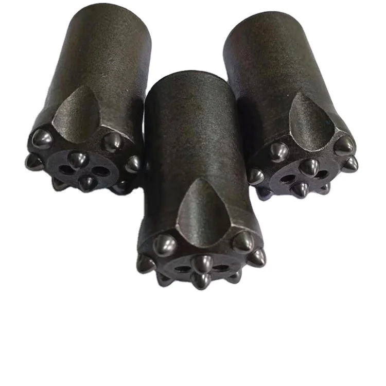 ZZJG China supplier  mining tips 34mm Button Bit  Drill Mining Taper Button Rock Drill Bit 34mm