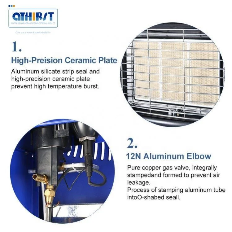 Hot Sale Gas Infrared Heater Electric Bbq Grills Infrared Gas Heater for Home and Party Shops Used