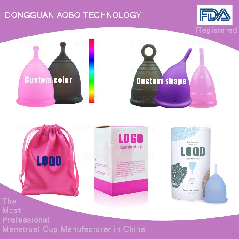 New Arrival Economic Best Soft Menstrual Cup Low Cervix Portable Silicone Period Cups Lady