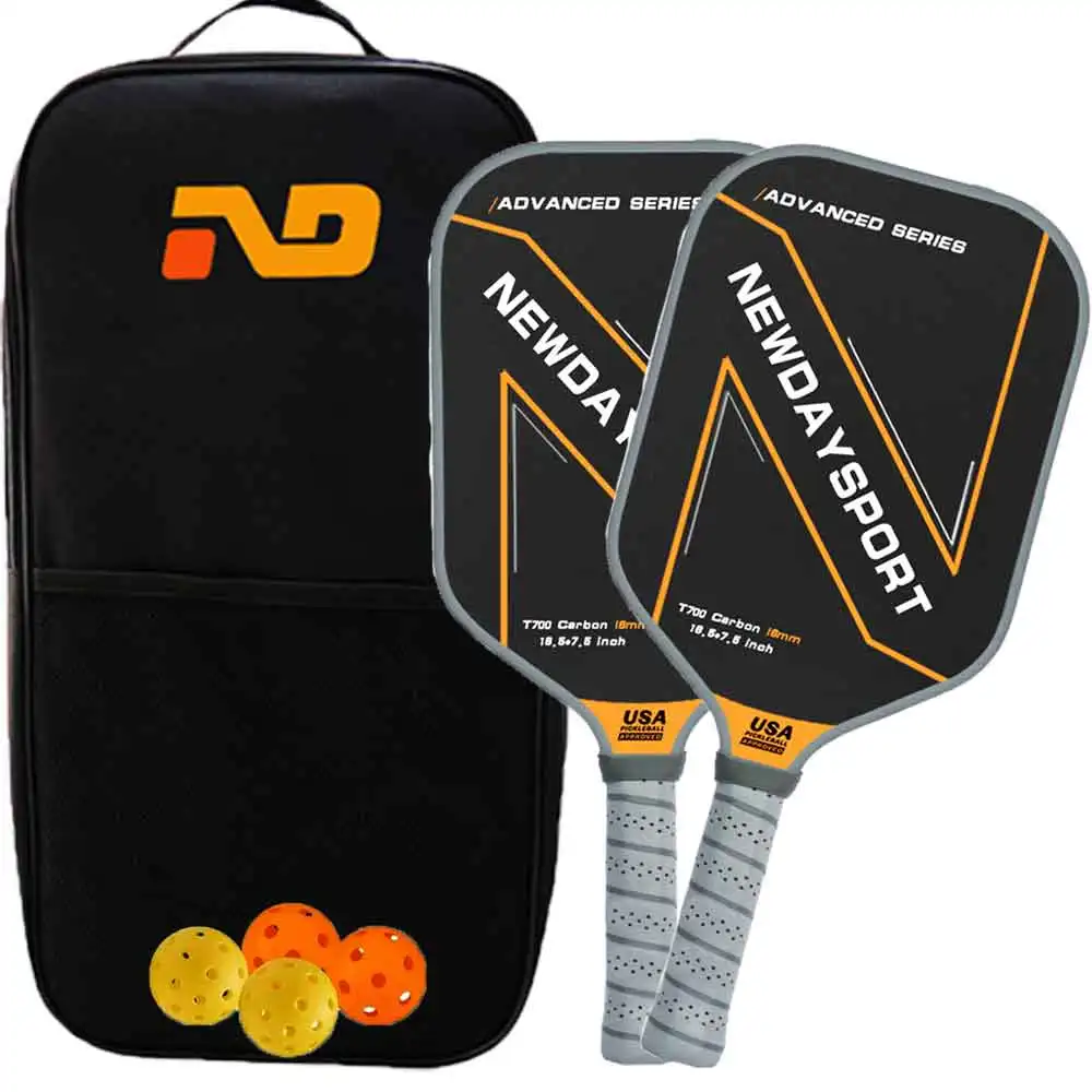 Newdaysport Customized Pickleball Paddle Set,Usapa Pickleball Paddle Graphite,Pickleball Rackets Paddle
