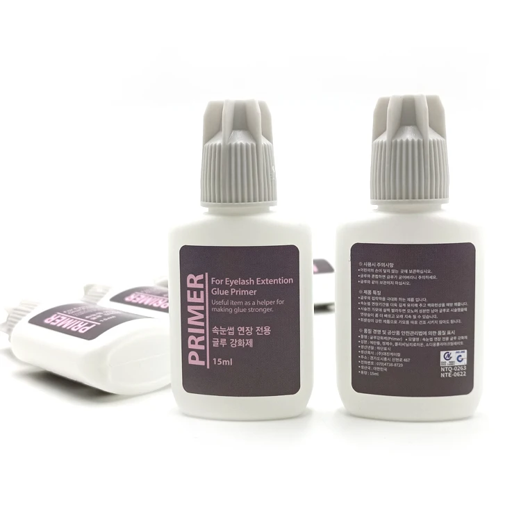 clear eyelash extension glue primer Sky Primer for lash extension adhesive more powerful