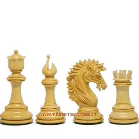 Деревянный набор шахматных фигур Camelot настольная игра размер 48 мм картонная коробка