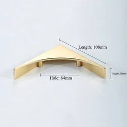 AIMINO RTS Hotsale Modern Simple Styles Pull Cabinet Handle Black Wardrobe kitchen Cabinet Handles